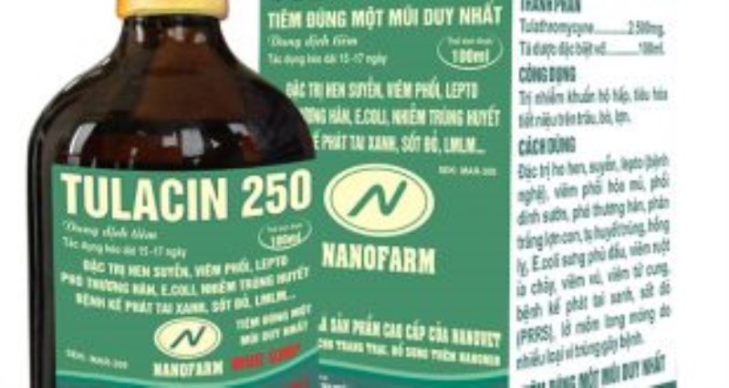 TULACIN 250 - Công Ty Cổ Phần Nanovet